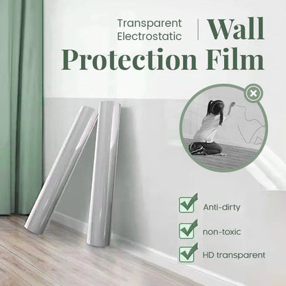 Self-Adhesive Transparent Electrostatic Wall Protection Film